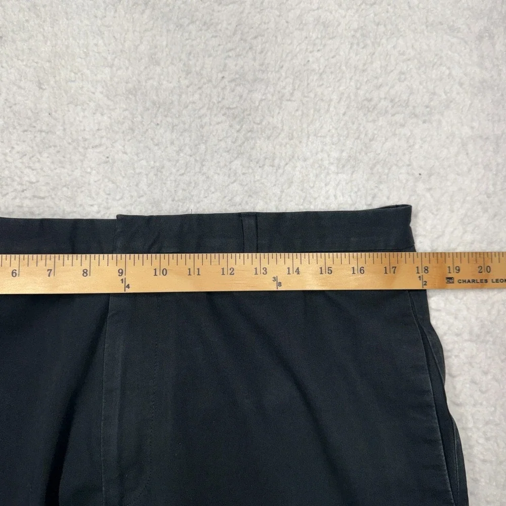 Banana Republic Wide Leg Casual Dress Pants Trousers Black Men's Size‎ 34x30